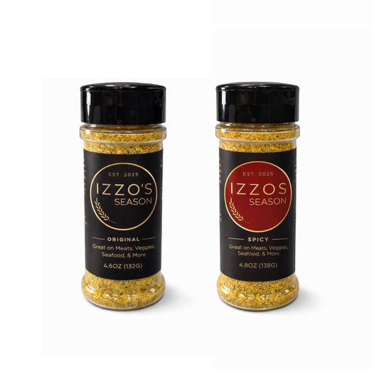 Izzos Season All Purpose Seasoning Gift Set - 2 Bottles | Premium Food Seasoning