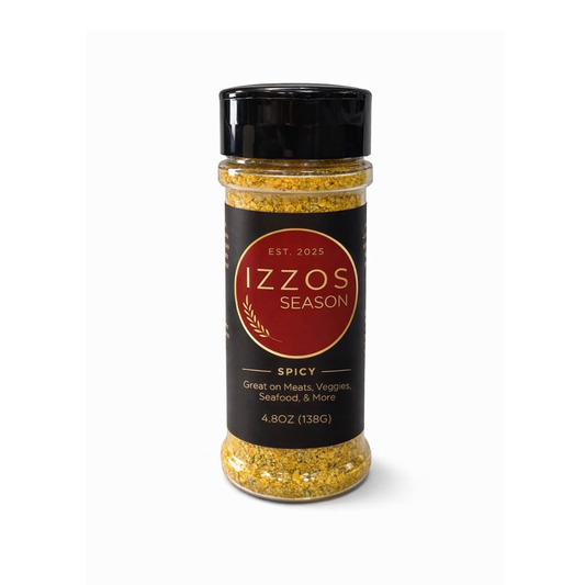 Izzo's Season Spicy All Purpose Seasoning - Bold Premium Flavor Blend 4.8oz