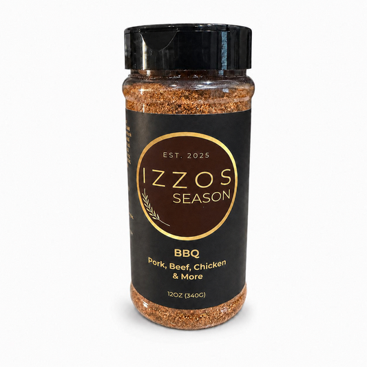 Izzo's Season BBQ Rub - All Purpose BBQ Seasoning Blend 12oz